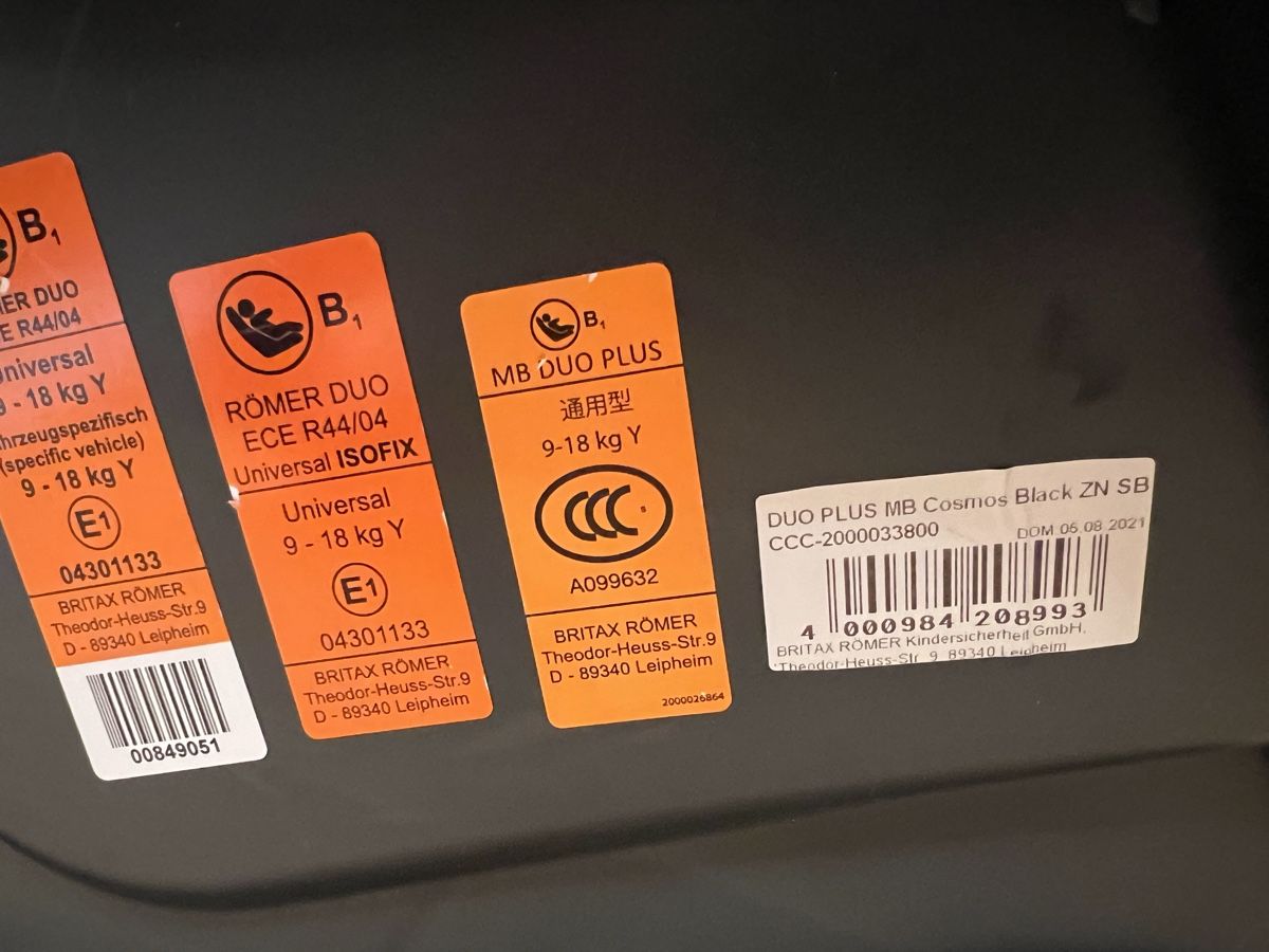 Britax Römer Seggiolini per auto: Britax Römer Duo Mercedes Edition – Usato da Stans venduto da Jaeseli 4