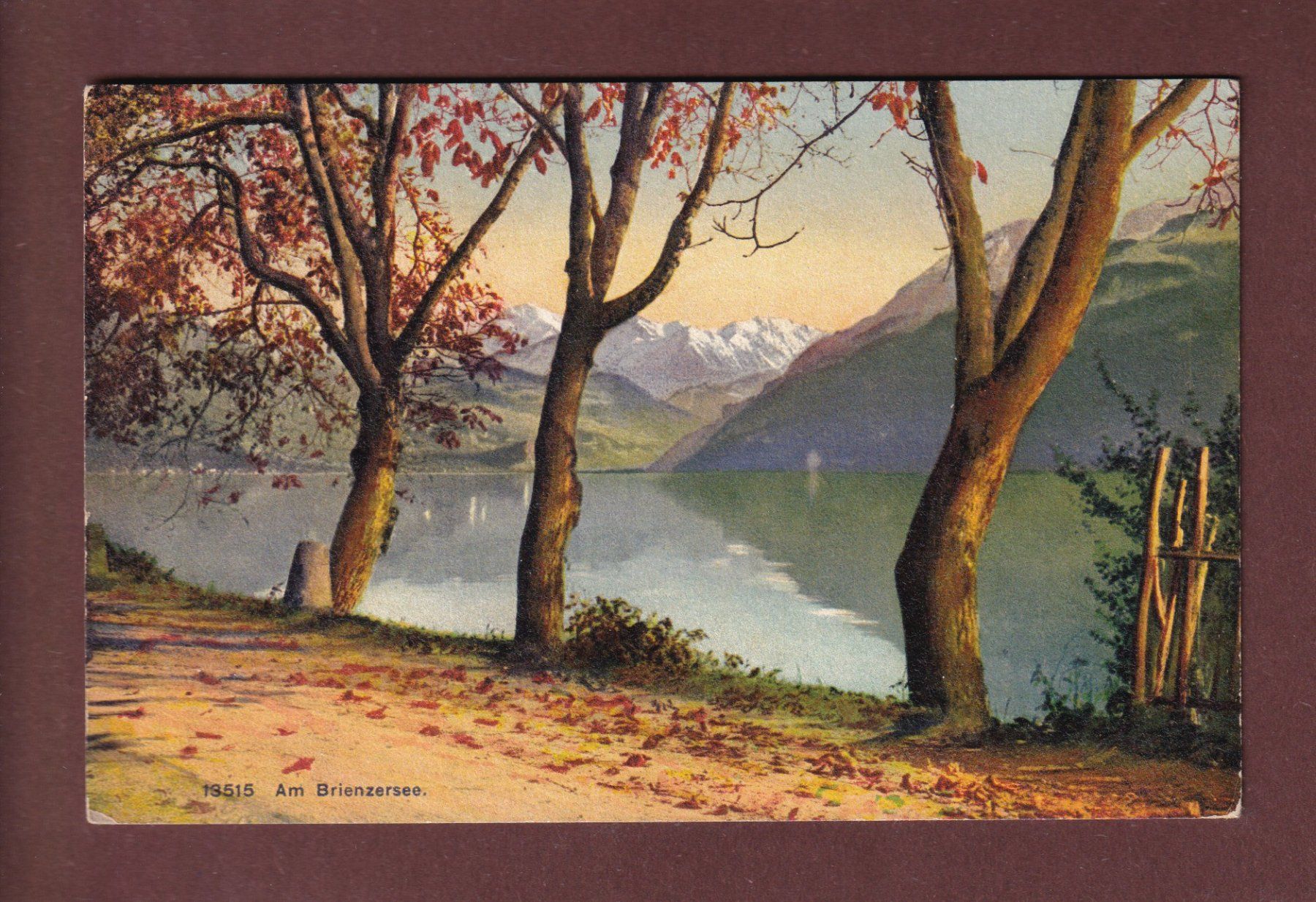 Ansichtskarten: Am BRIENZERSEE – Gebraucht aus Pully von nicecards-shop