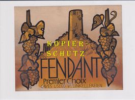 Etikette - Fendan Premier Choix /bd