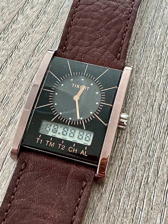 Uhren: Tissot Two Timer D 377 - sehr rar! – Gebraucht aus Diepoldsau von Take1