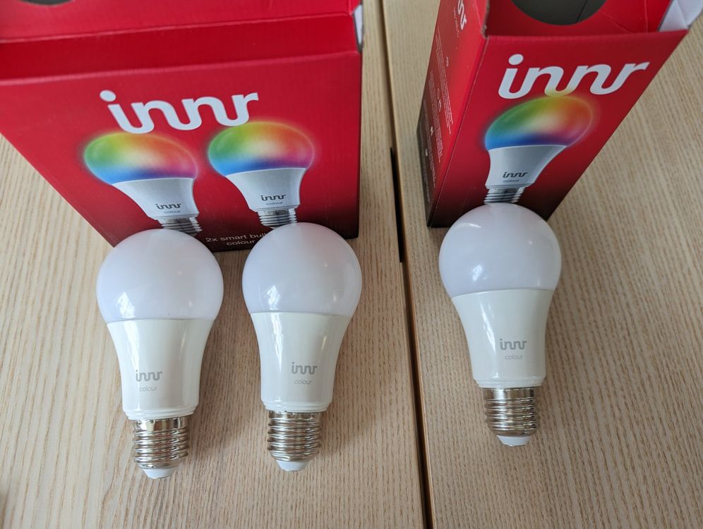 3x innr Zigbee E27 Lampe Color (RB 285 C) | Kaufen auf Ricardo