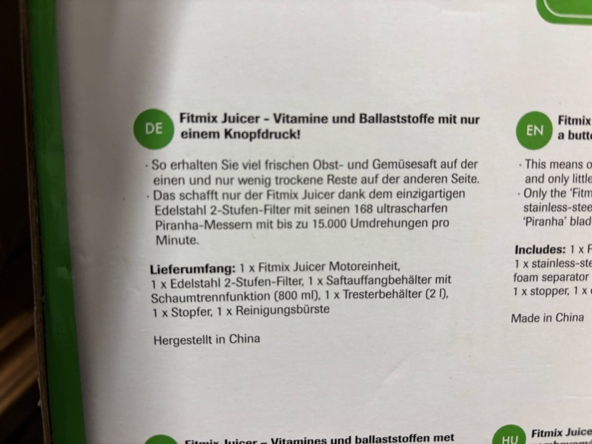 Küchengeräte: Saftpresse zu verkaufen – Gebraucht aus Felben-Wellhausen von LFPalles 3