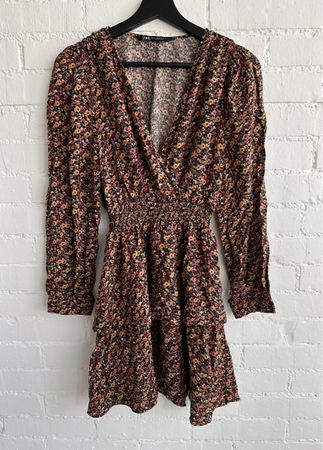Geblümtes Kleid von Zara / Grösse S