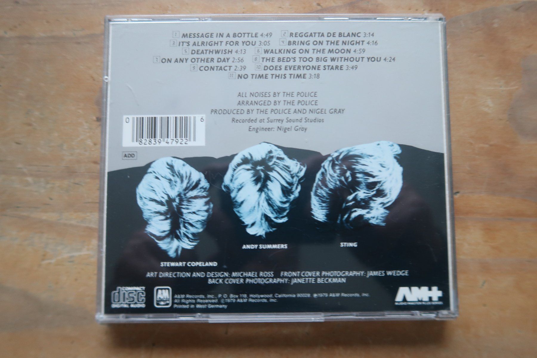 CD: THE POLICE - REGATTA DE BLANC - CD – Usato da Basel venduto da Patiscat 1