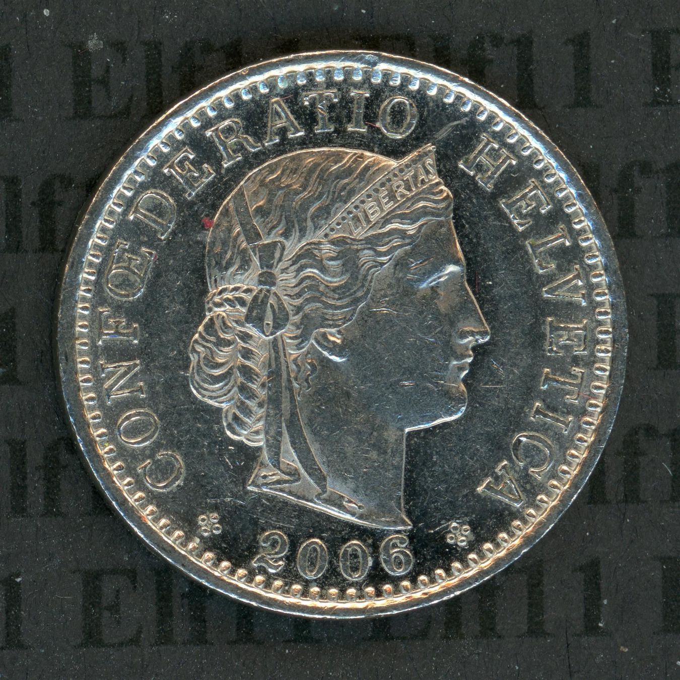 Alle Münzen: CHF___0.20 2006 vz 20 Rappen – Gebraucht aus Widnau von Elf11