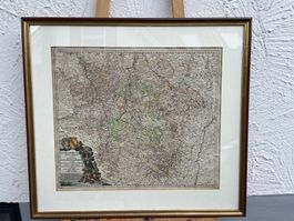 Lotharingiae et Barri nec Metensis LANDKARTEN ca.1720 Orig.