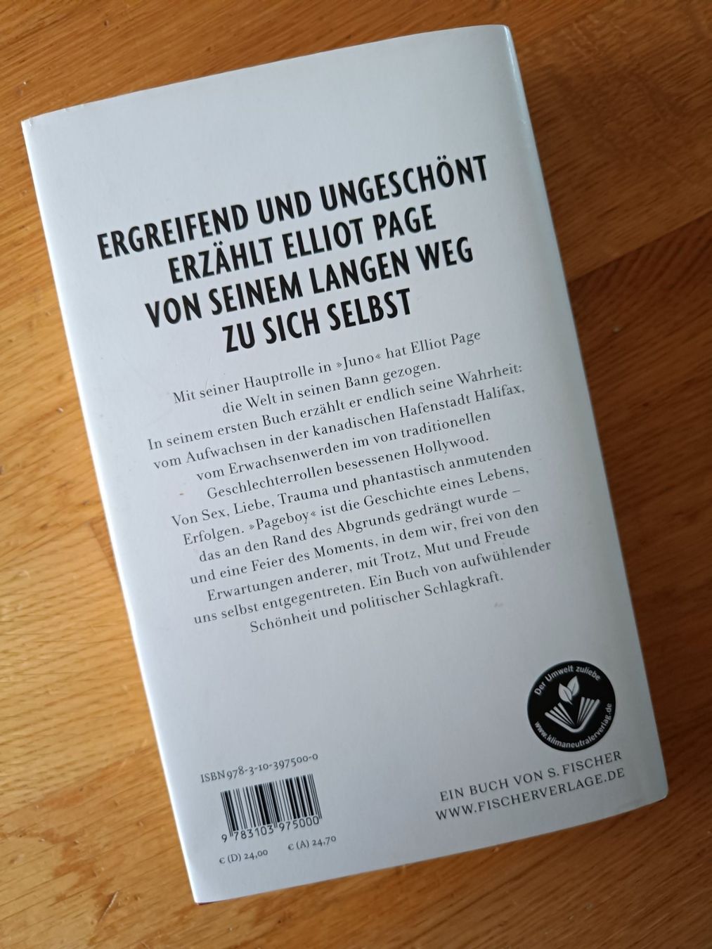 Libri: Pageboy Hardcover – Usato da Dietlikon venduto da Dietlikon_Verkauf 1