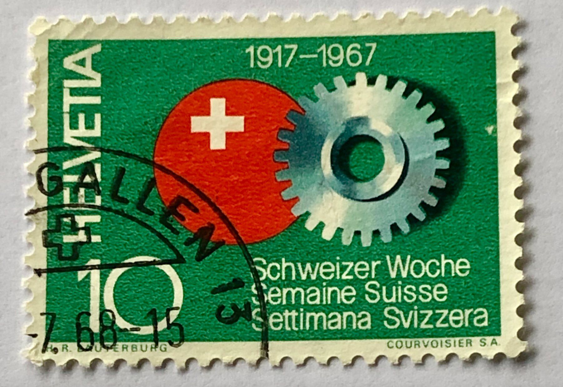 Tutti i francobolli: CH Briefmarken GESTEMPELT  St.Gallen – Usato da Aarau venduto da Billa007