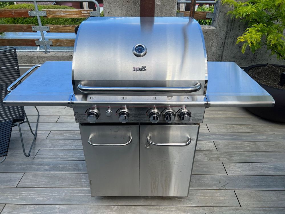 Chromstahl Grill Primotecq BBQ 541 Kaufen auf Ricardo