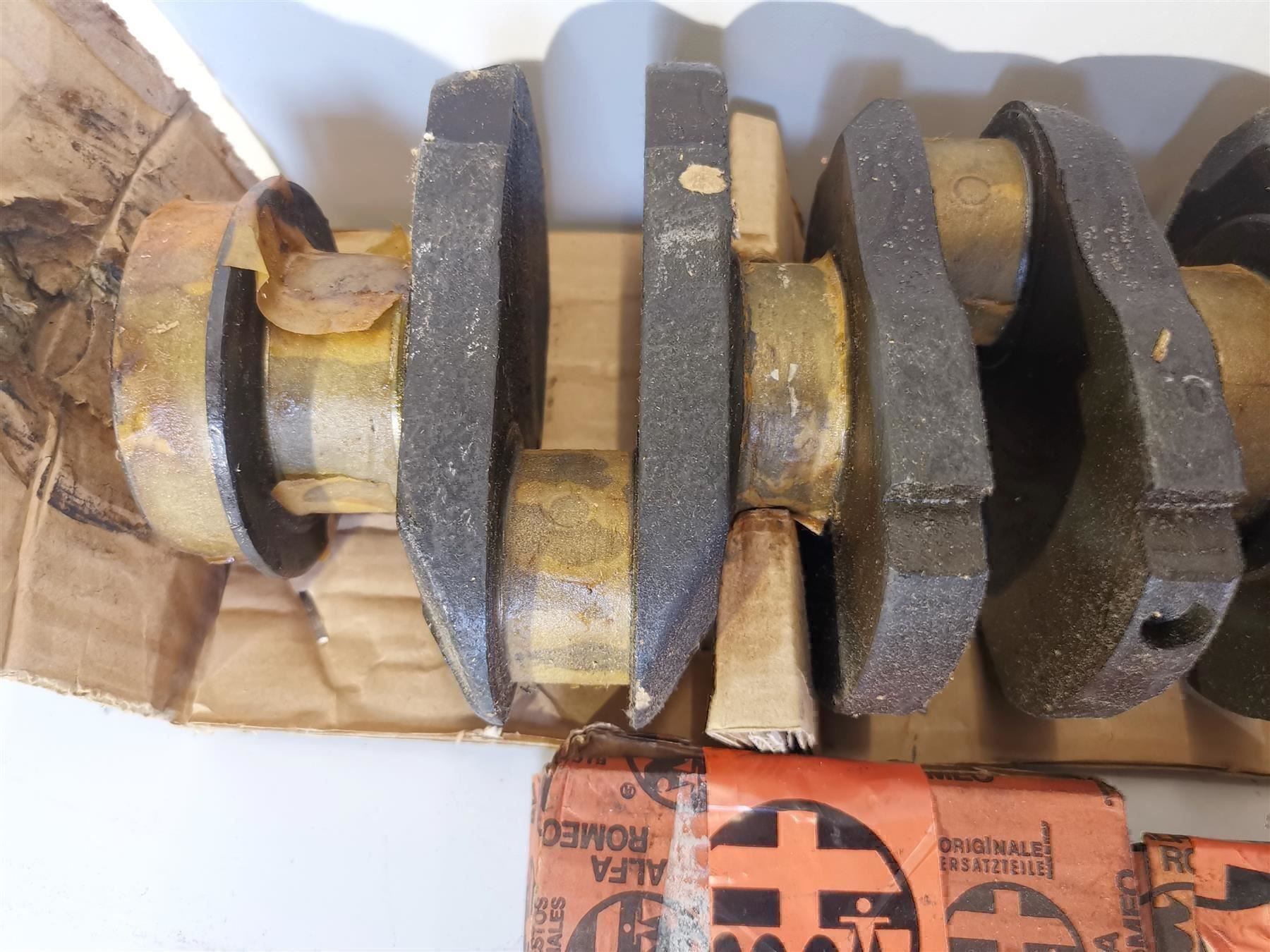Alfa Romeo Tutti pezzi di ricambio auto: Alfa 2000 105 Kurbelwelle Original NEU – Nuovo (secondo la descrizione) da Thalwil venduto da Joker690 2