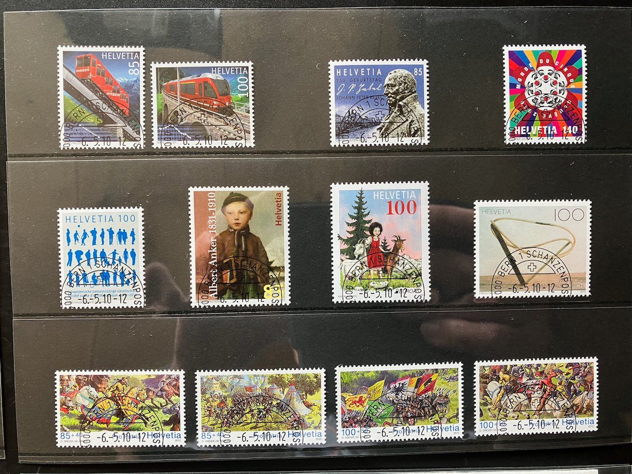 Tutti i francobolli: Jahresset 2010 Schweiz gestempelt – Usato da Nesslau venduto da zueri6 2