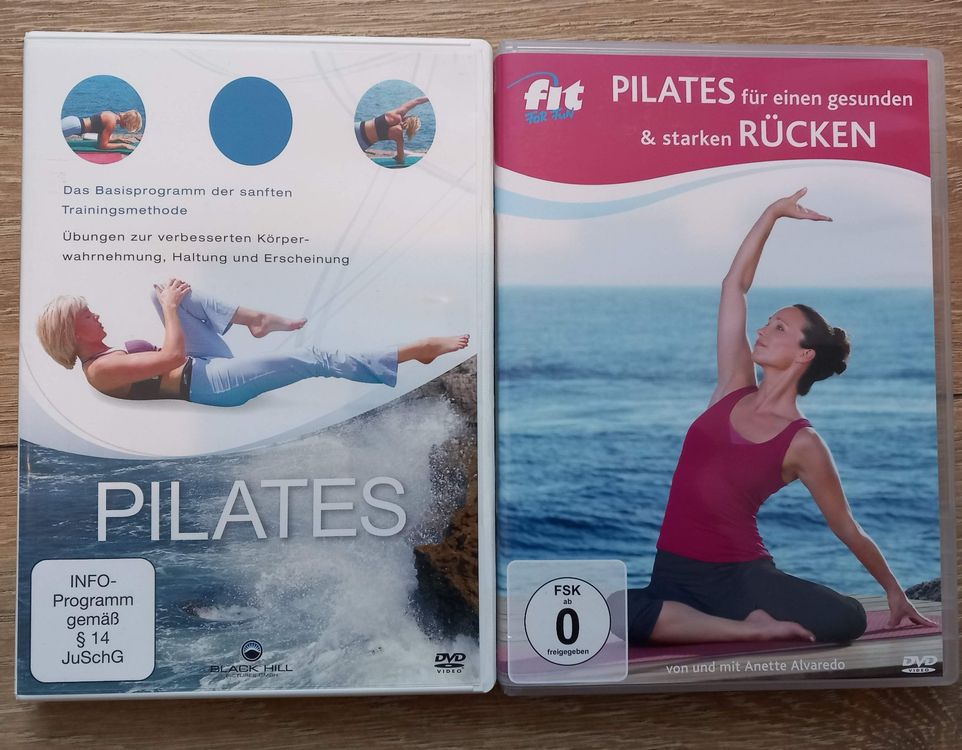 Zwei Pilates DVDs (neu)