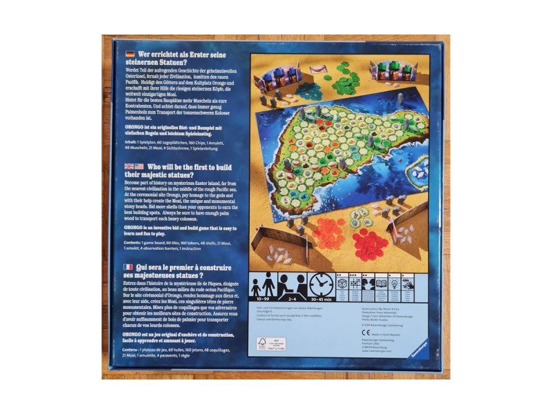 Spiele: Brettspiel "Orongo" – Gebraucht aus Zürich von Desmond01 1