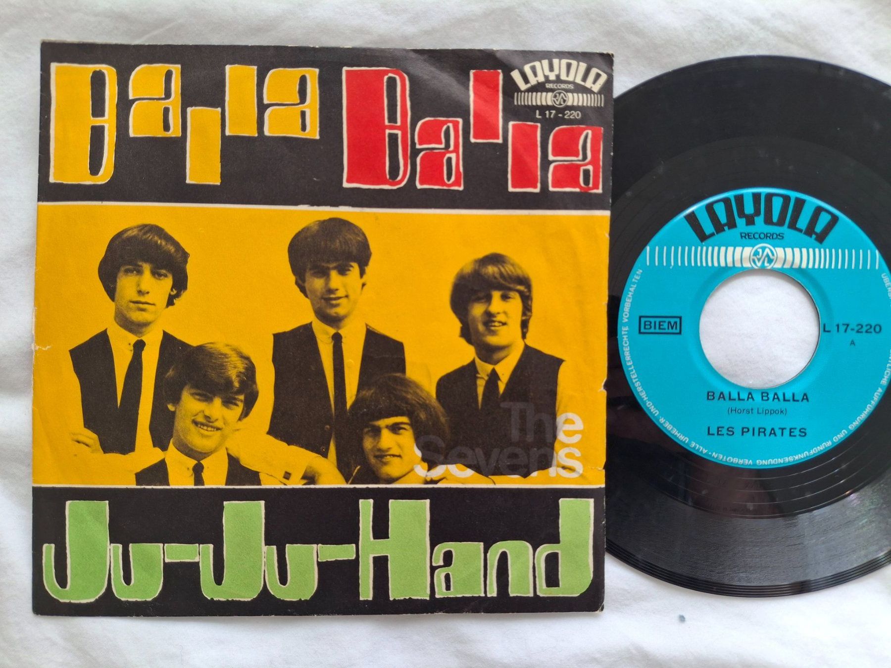 The Sevens / Les Pirates Ju Ju Hand orig. Layola VG (Gebraucht) in ...