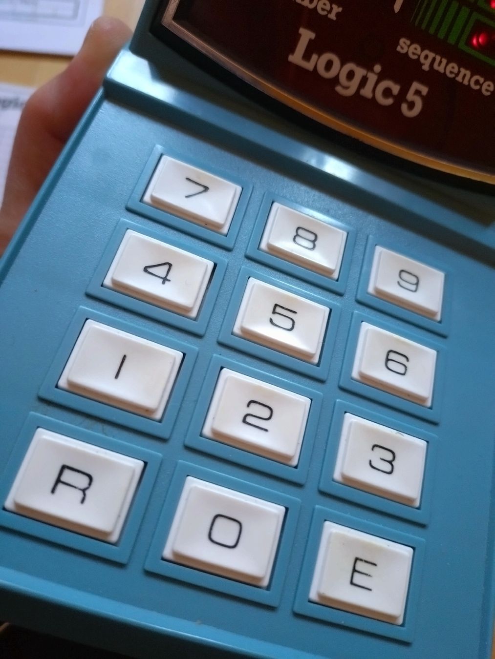 Giochi: Jeu vintage MB Logic 5 - Jeu de réflexion  Working good – Usato da Farvagny-le-Grand venduto da LaCaverne 1