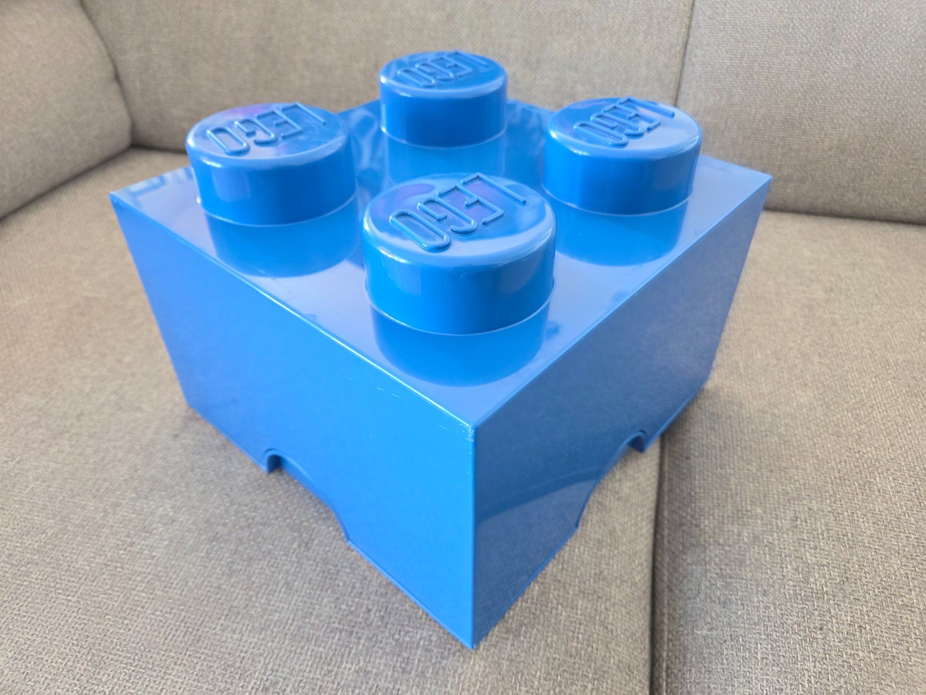 Lego Jeux de construction: Brique de rangement LEGO bleue – D'occasion à Villars-sur-Glane par Bolinot 2