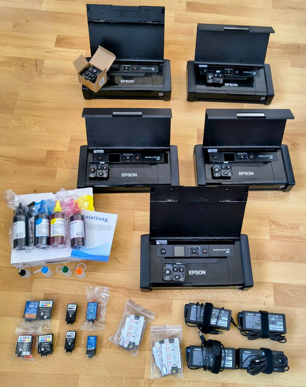 Epson Stampanti: 5 x Epson WF 100 W, defekt – Difettoso da Kreuzlingen venduto da bue_8w2s
