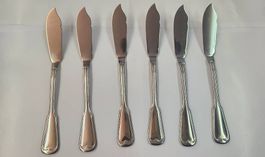 Couteaux à poisson métal argenté