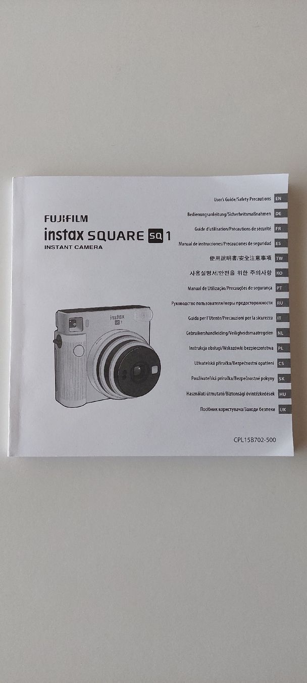 Fujifilm Fotocamera: Fujifilm Instax Square SQ1 instant Camera – Usato da Rothenburg venduto da Schomi3 2