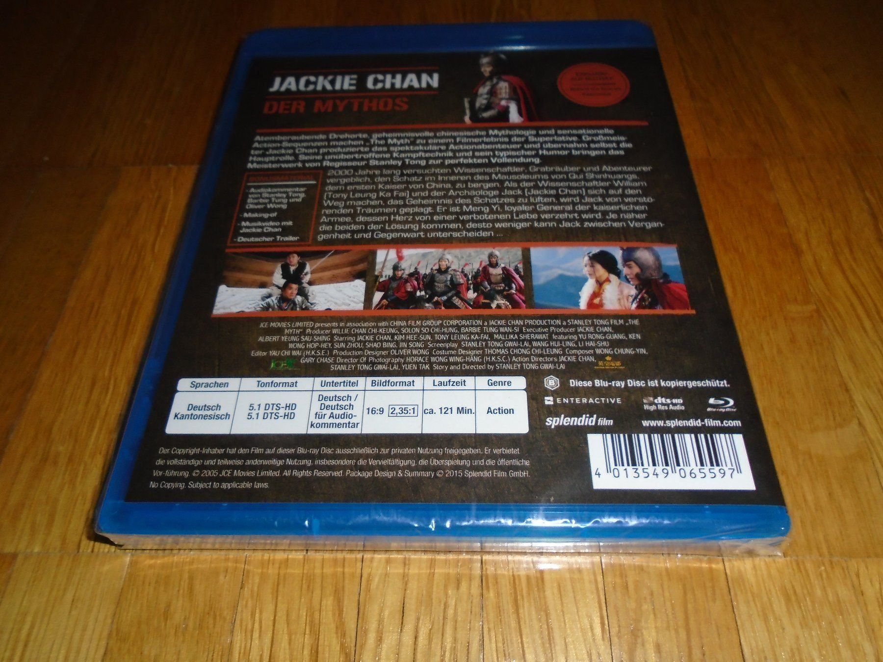 Tutti i DVDs: Jackie Chan - Der Mythos - UNCUT – Nuovo e nell'imballaggio originale da Basel venduto da havsok 1