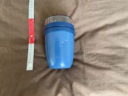 Mepal Thermo Becher, 2 Fächer 500 ml, 6-teilig, blau