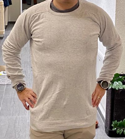 Levi's Pullover hellgrau der Grösse M