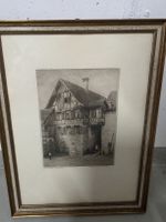 Original Radierung "Im Winckel" (Handdruck) | Signiert