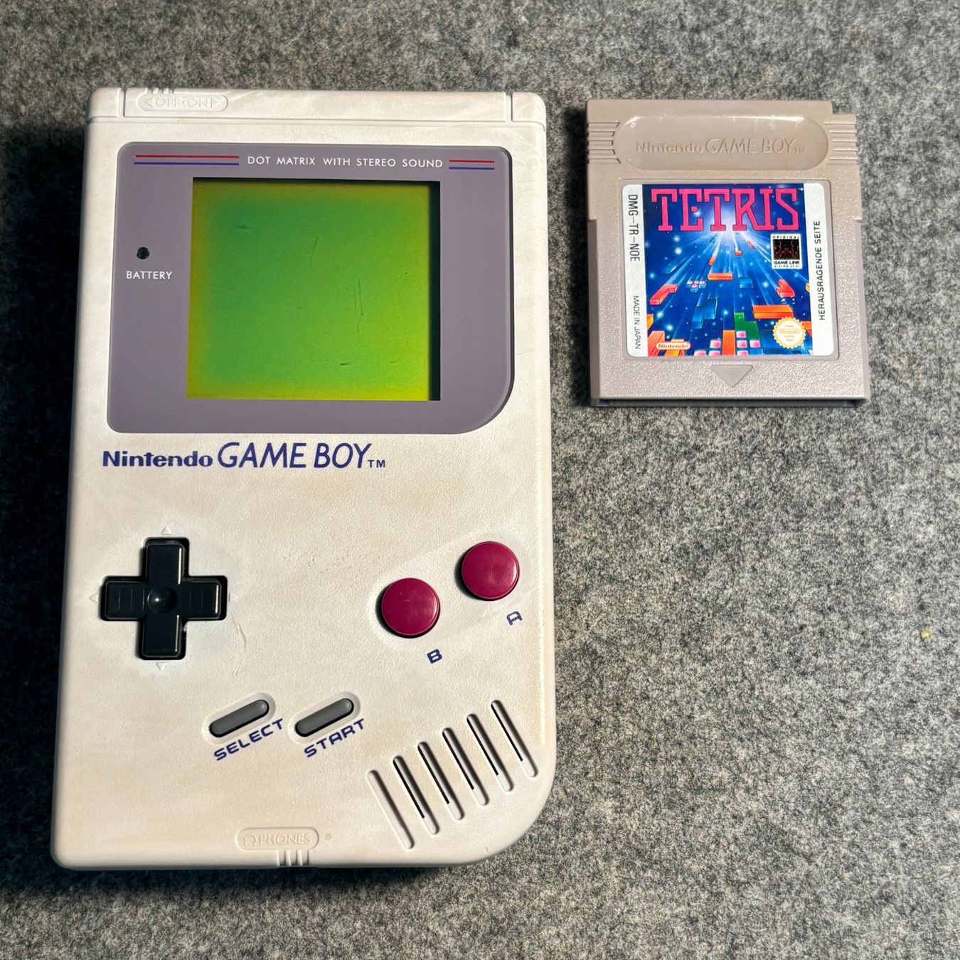 Nintendo Konsolen: GameBoy Classic DMG-01 Konsole + Tetris Original – Gebraucht aus Mollis von GamingCorner
