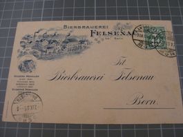 AK Postkarte Brauerei Felsenau Bern