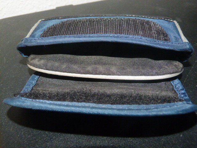 Samsonite Borse: SAMSONITE Handytasche, blau-grau %%% – Usato da Nunningen venduto da Rugeli69 2