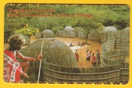 Telefonkarte Swaziland, Traditionelles Dorf