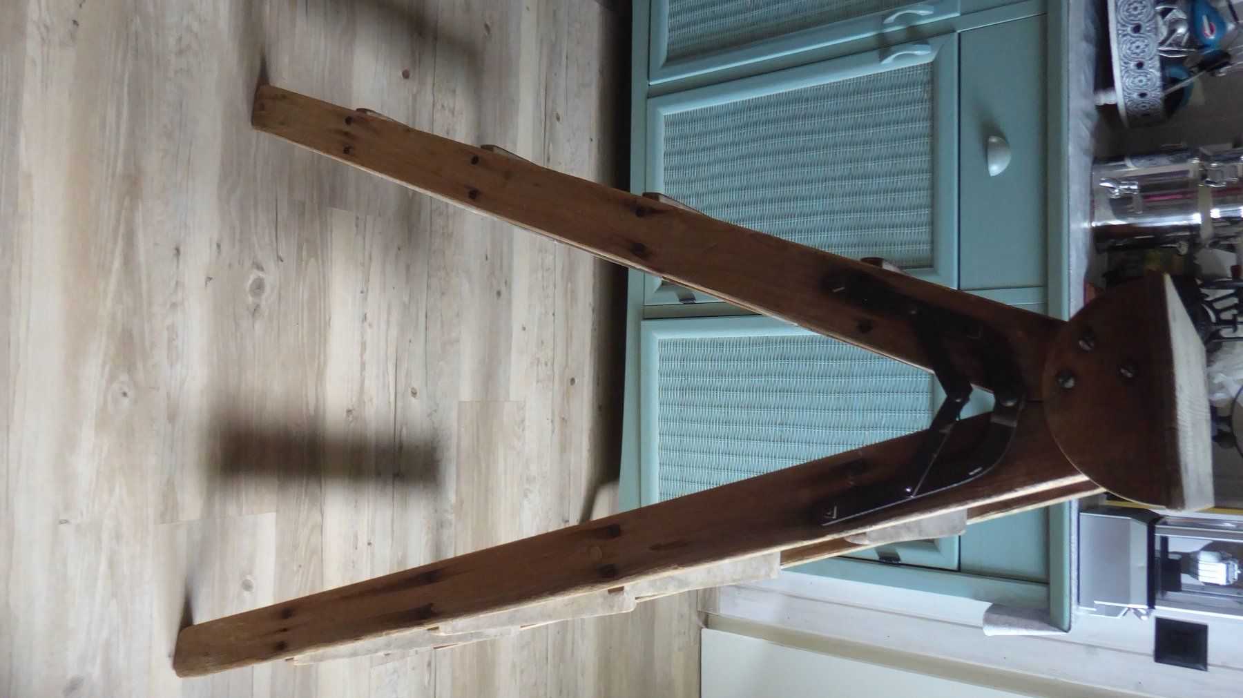 Scale: Antike Holzleiter Höhe 120 – Usato da Sargans venduto da Benziner 3