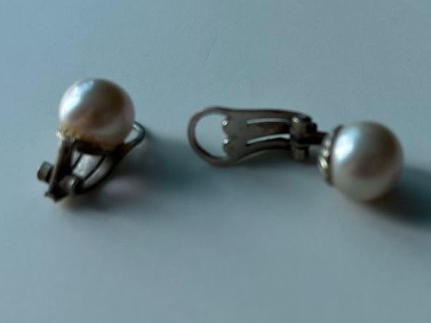 Perlen (unechte): Vintage Clip Ohrringe - Perlen – Gebraucht aus Basel von cat_sq5m