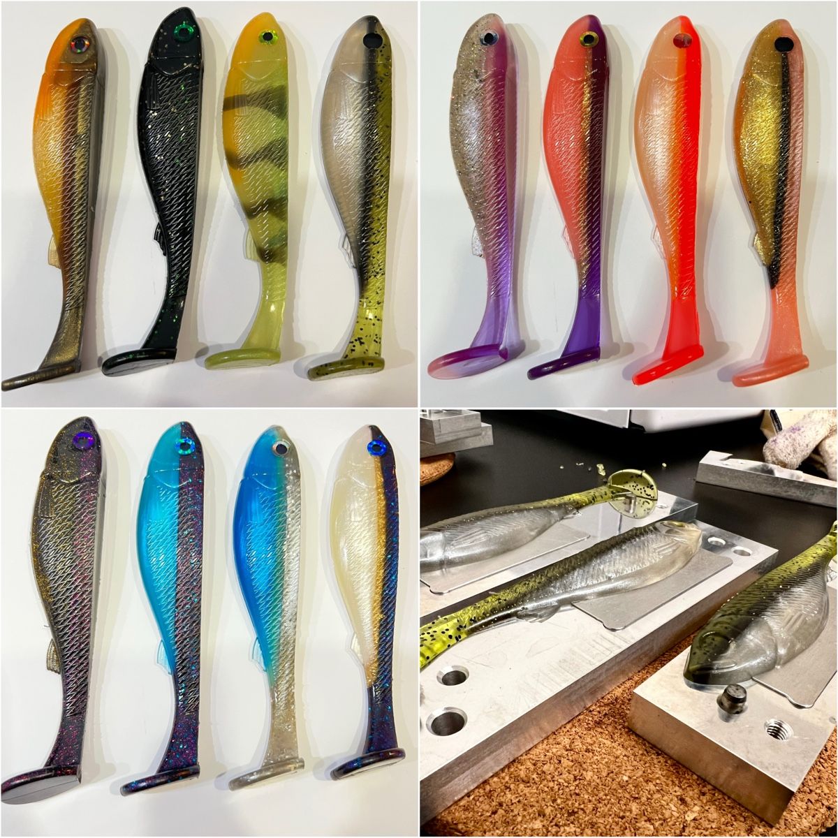 Esche: Gummifische 15cm – Nuovo e nell'imballaggio originale da Büsserach venduto da Emu21