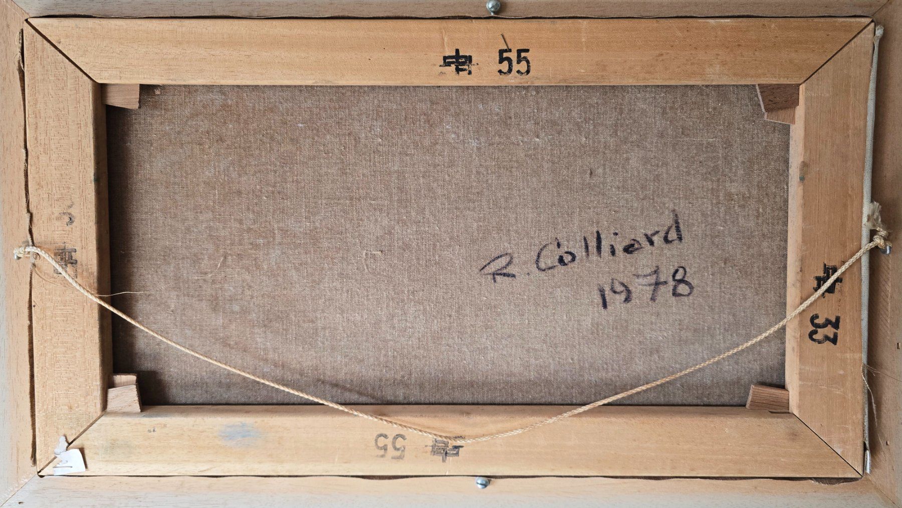 Gemälde: Tableau Roland Colliard 1978 – Gebraucht aus Malleray von Laura_LBL 2