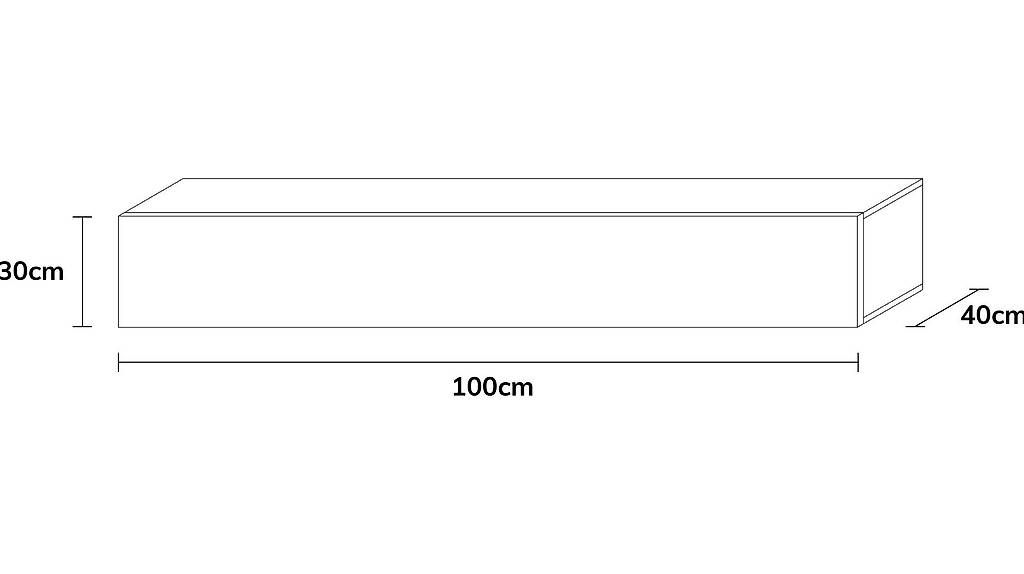 Mobili TV: 3x TV-Board hängend – Usato da Staffelbach venduto da Mat.98 2