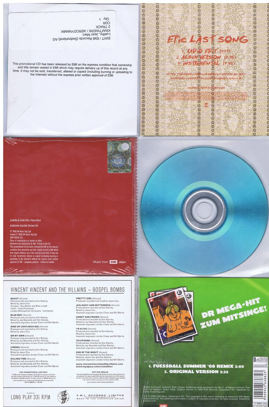 CDs: 6 Demo CDs assortiert (Set 8) – Gebraucht aus Unterengstringen von Lastchance 3