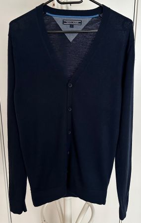 Tommy Hilfiger Sweatshirt Cardigan Herren Pullover Wolle