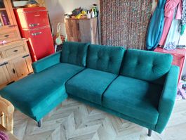Ecksofa Grün
