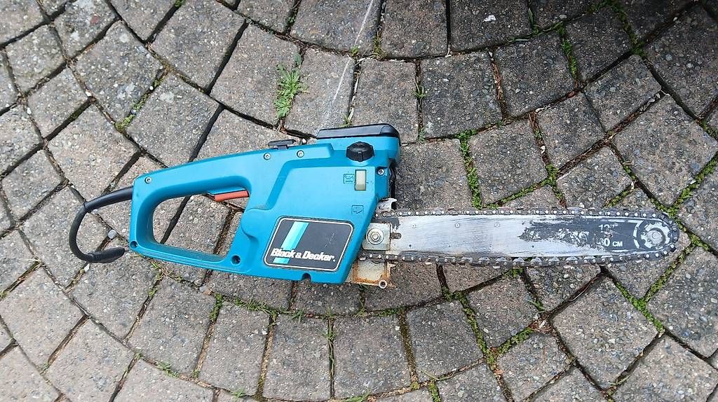 Alle Werkzeuge: Handliche Kettensäge (blau) – Gebraucht aus Auw von mic_z2t2