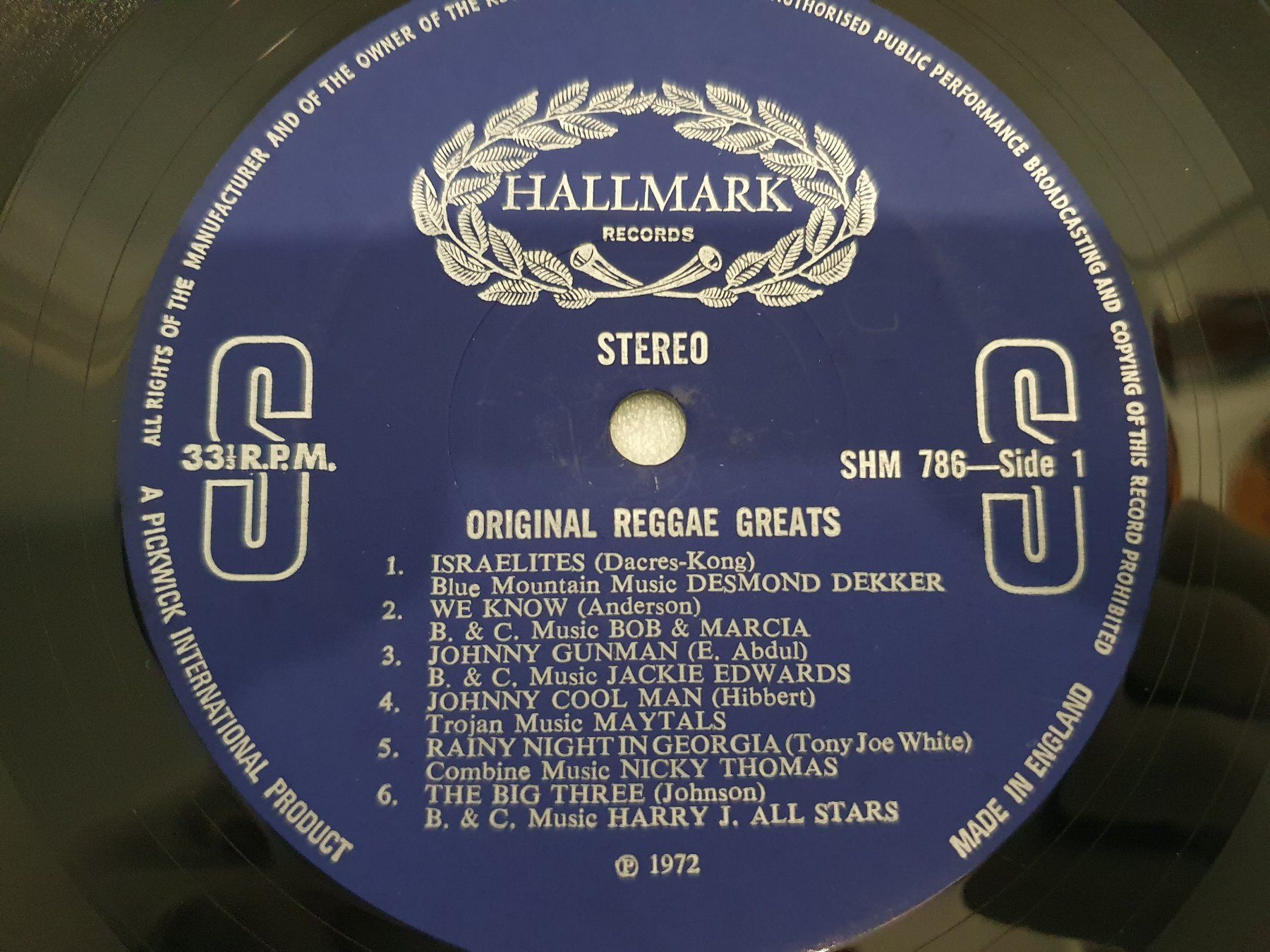 Dischi in vinile: Original Reggae Greats – Usato da Uster venduto da Vinyl-Leidenschaft 3