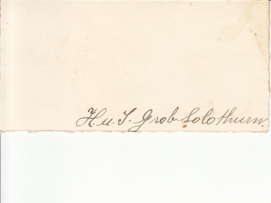 Cartoline postali: Mini-Neujahrskarte Solothurn, ca. 1950 – Usato da Bürglen TG venduto da StampGraf 1
