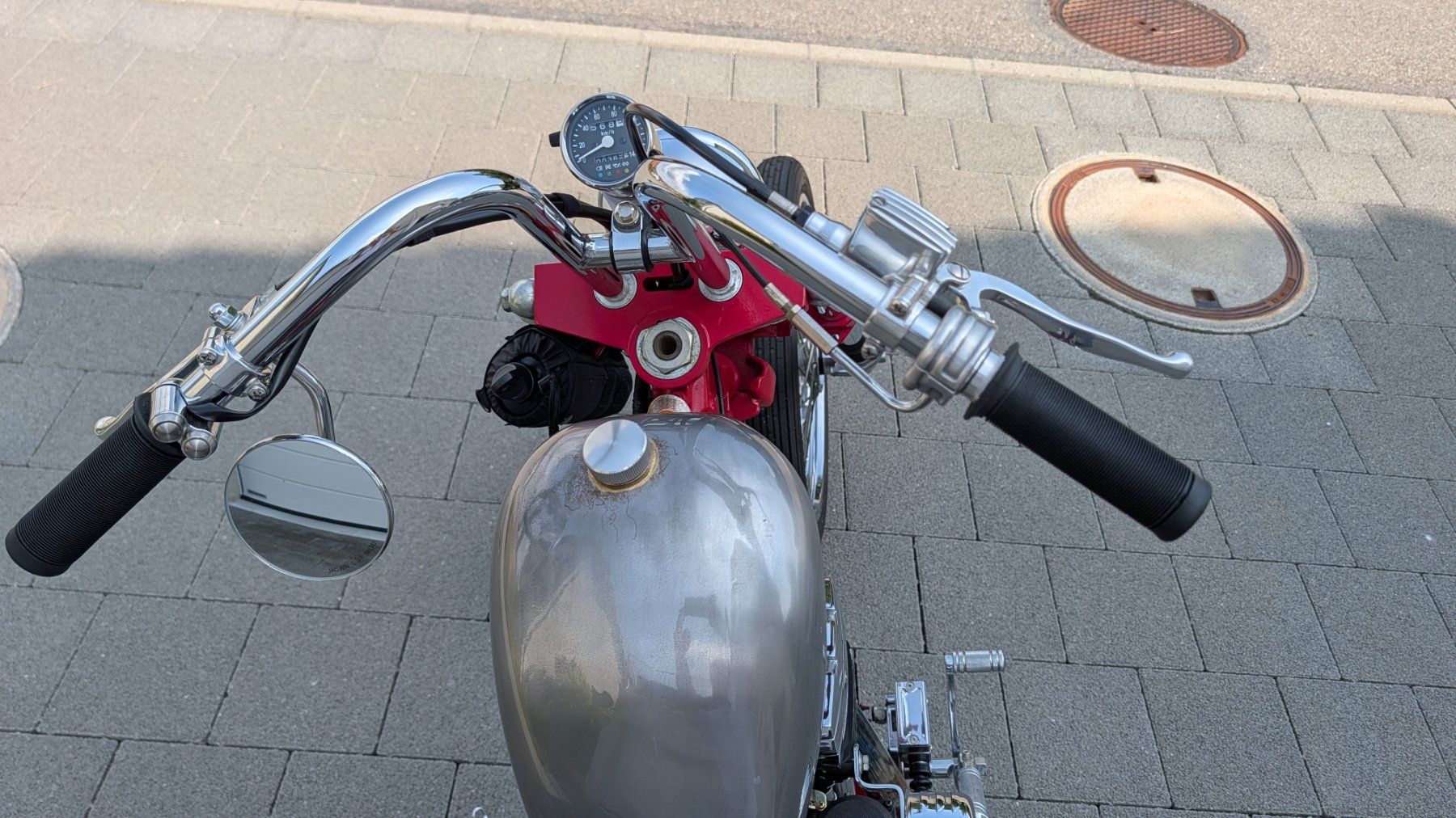 Harley-Davidson Chopper: Harley-Davidson FXST Softail Oldschool Longfork Chopper – Gebraucht aus Mauensee von Nd0 3