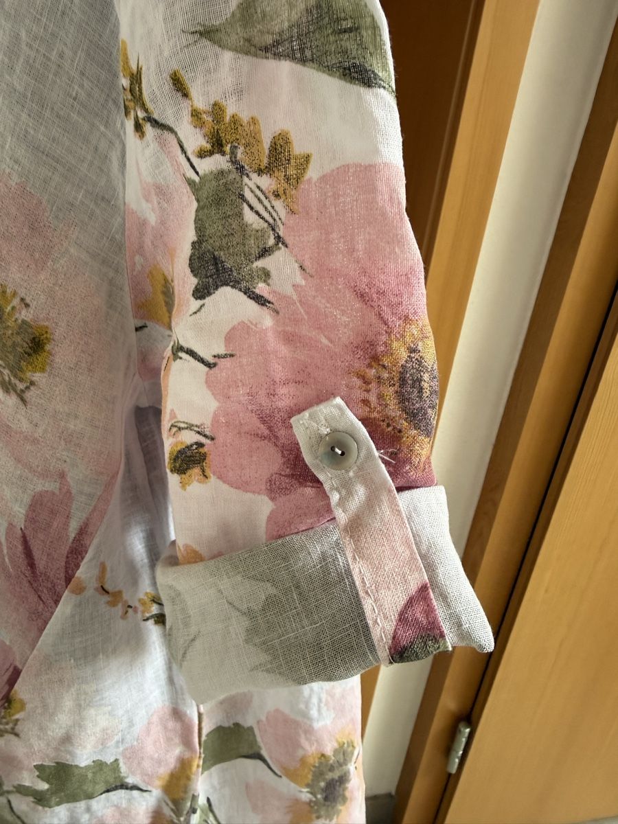 Tuniche: Boho Tunika / Blusejacke aus Leinen – Nuovo (secondo la descrizione) da Sigriswil venduto da ck56 5