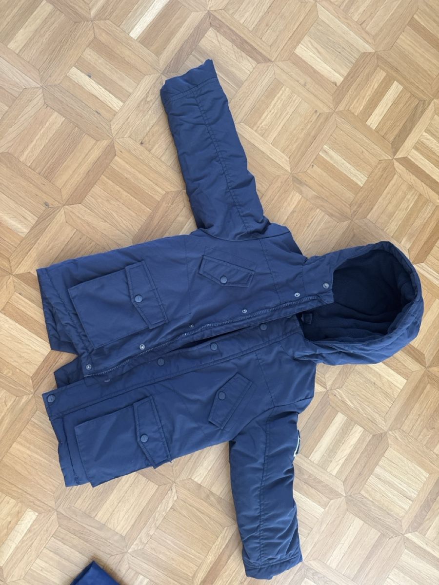 Giacche: Kinder Winterjacke dunkelblau Grösse 116 – Usato da Kilchberg ZH venduto da rke_tf6m 1