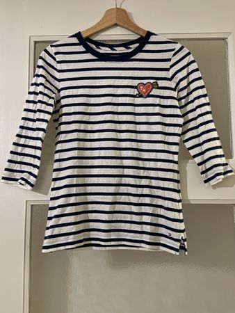 Tommy Hilfiger Langarmshirt, gestreift, Grösse XS -Neuwerti