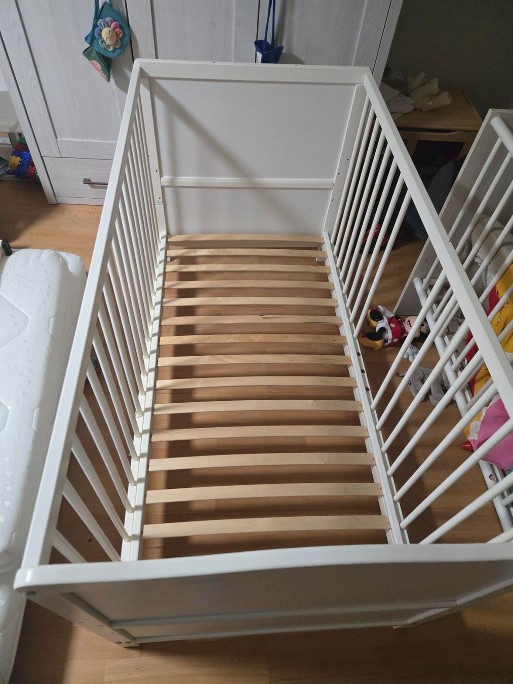 Ikea Betten: Babybett/Kinderbett, weiss – Gebraucht aus Pratteln von jan_pg6x 1