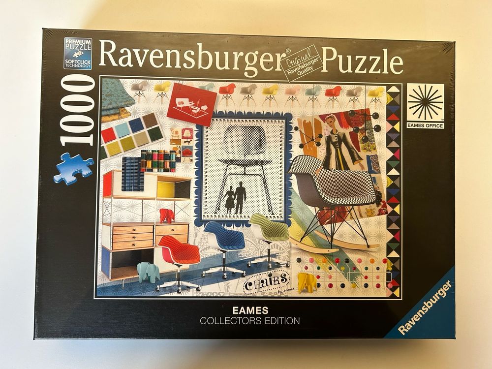 Classic's - Puzzle da 1000 pezzi per adulti, in cartone riciclato al 100% di alta qualità, puzzle con copertina per libri da 1000 pezzi, regalo per gli amanti dei libri, puzzle Happily