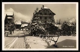 AK Hohfluh, Ortspartie im Schnee