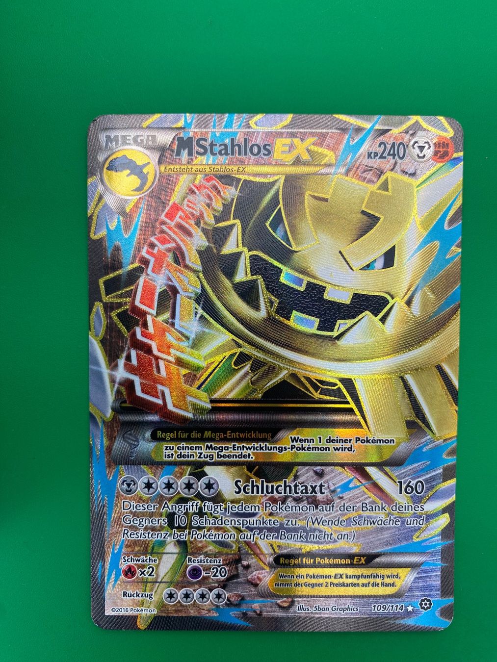 Pokémon Carte collezionabili: Mega‑Stahlos EX (STS 109) – Usato da Wermatswil venduto da finest112